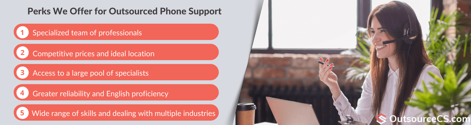 benefits of our outsourced phone support